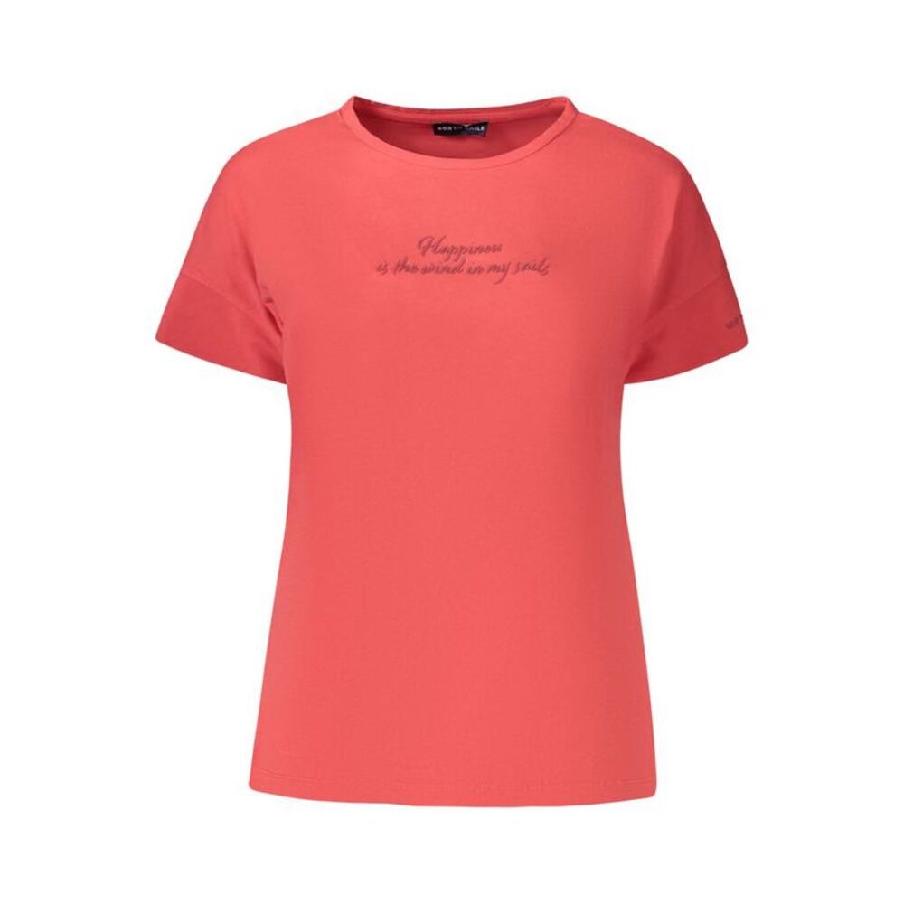 North Sails Red Cotton Women's Women's T-Shirt
